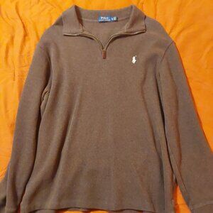 Polo by Ralph Lauren quarter zip sweater. Size XL mens.